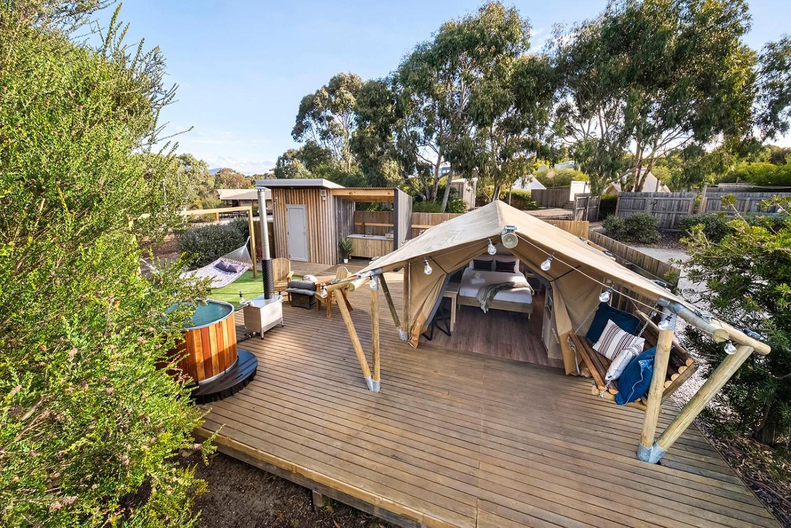 Scamander Sanctuary Holiday Park ภายนอก รูปภาพ